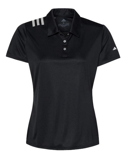 Adidas 3-Stripes Chest Polo A324 Custom Embroidered Business Logo