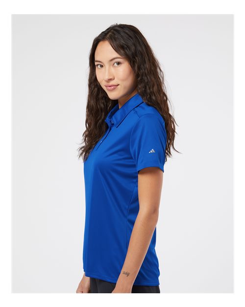 Adidas Women's 3-Stripes Shoulder Polo A325 Custom Embroidered Business Logo