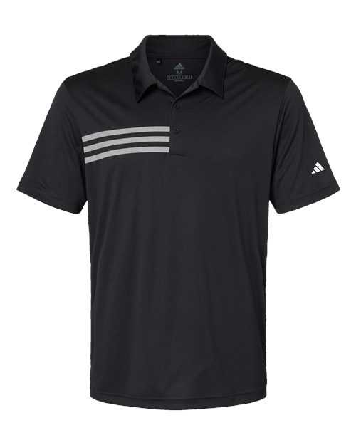 Adidas 3-Stripes Chest Polo A324 Custom Embroidered Business Logo