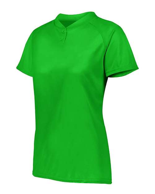 Augusta Sportswear Women's Attain Two-Button Jersey 1567 Kelly
