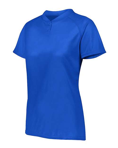 Augusta Sportswear Women's Attain Two-Button Jersey 1567 Royal