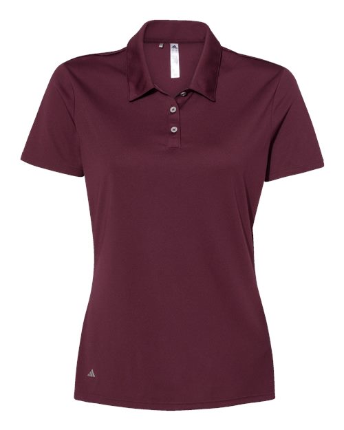 Adidas Women's Performance Polo A231 Custom Embroidered Business Logo