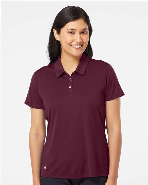 Adidas Women's Performance Polo A231 Custom Embroidered Business Logo