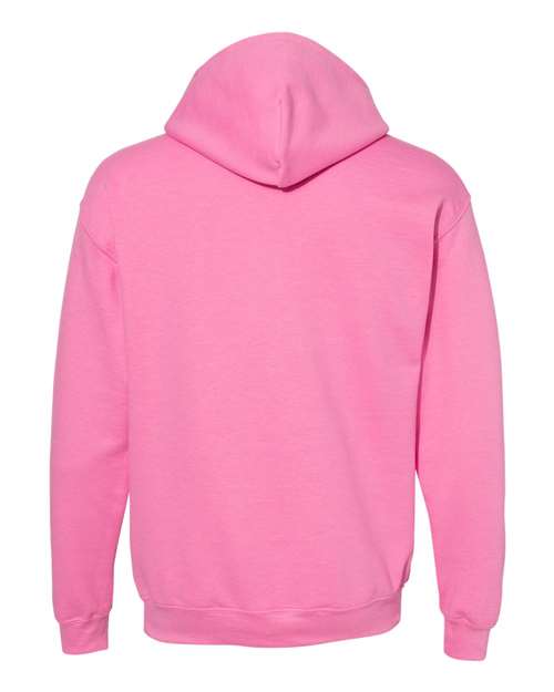 Gildan Heavy Blend™ Hooded Sweatshirt 18500 Azalea Custom Embroidered Business Logo