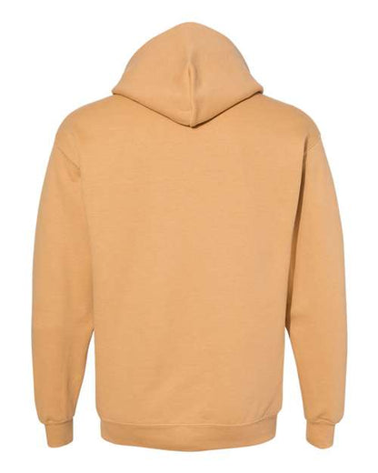Gildan Heavy Blend™ Hooded Sweatshirt 18500 Old Gold Custom Embroidered Business Logo