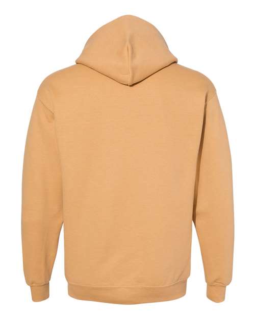 Gildan Heavy Blend™ Hooded Sweatshirt 18500 Navy Custom Embroidered Business Logo