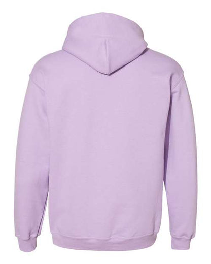 Gildan Heavy Blend™ Hooded Sweatshirt 18500 Orchid Custom Embroidered Business Logo
