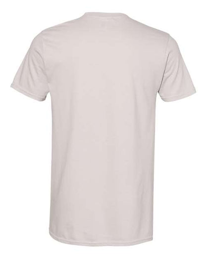 Gildan Softstyle® T-Shirt 64000 Ice Grey Custom Embroidered Business Logo