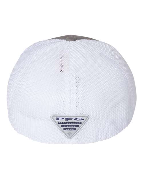 Columbia PFG Fish Flag Mesh™ Flexfit® Cap 183681 Custom Embroidered Business Logo