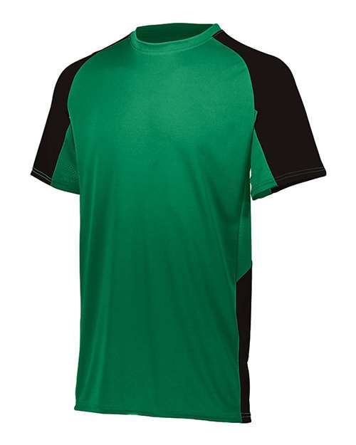Augusta Sportswear Youth Cutter Jersey 1518 Kelly/ Black