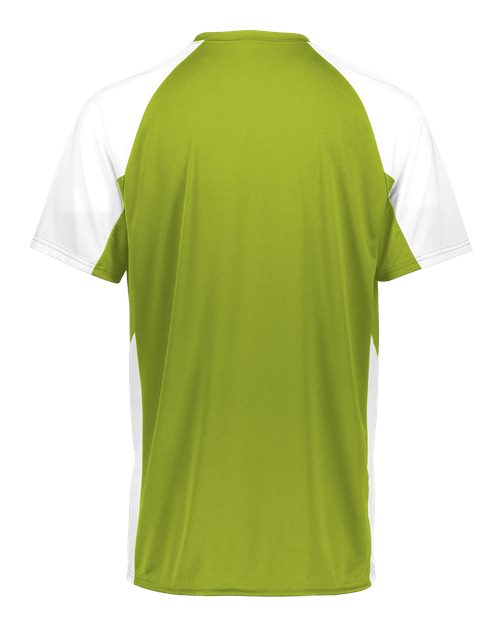 Augusta Sportswear Youth Cutter Jersey 1518 Lime/ White
