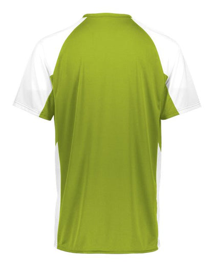 Augusta Sportswear Youth Cutter Jersey 1518 Lime/ White