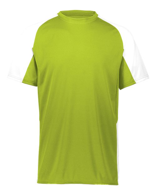 Augusta Sportswear Youth Cutter Jersey 1518 Lime/ White
