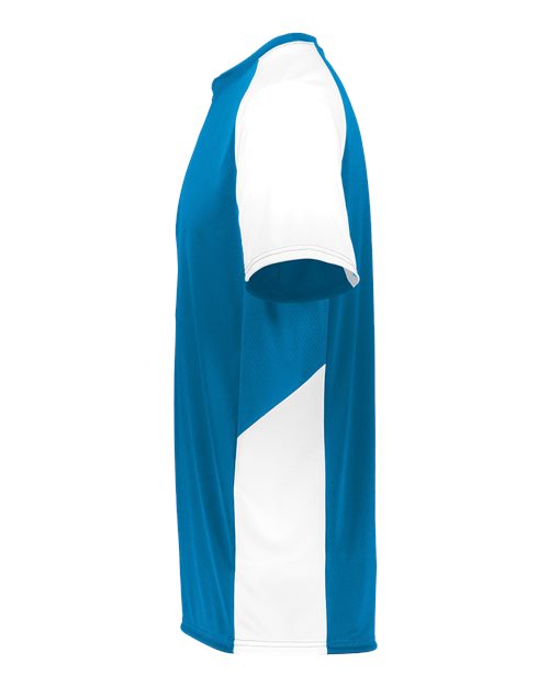 Augusta Sportswear Youth Cutter Jersey 1518 Power Blue/ White