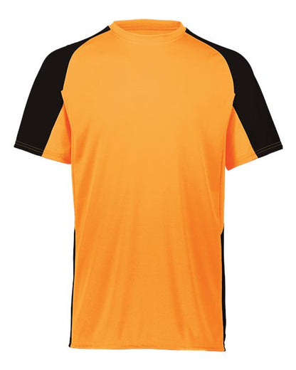Augusta Sportswear Youth Cutter Jersey 1518 Power Orange/ Black