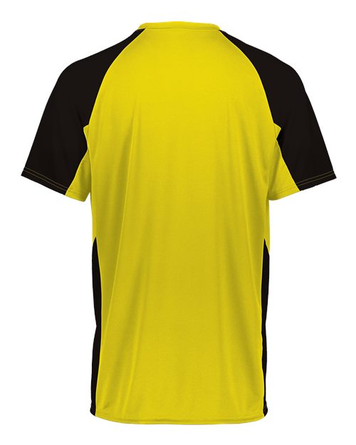 Augusta Sportswear Youth Cutter Jersey 1518 Power Yellow/ Black