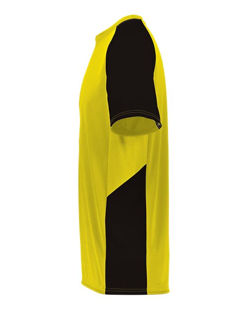Augusta Sportswear Youth Cutter Jersey 1518 Power Yellow/ Black