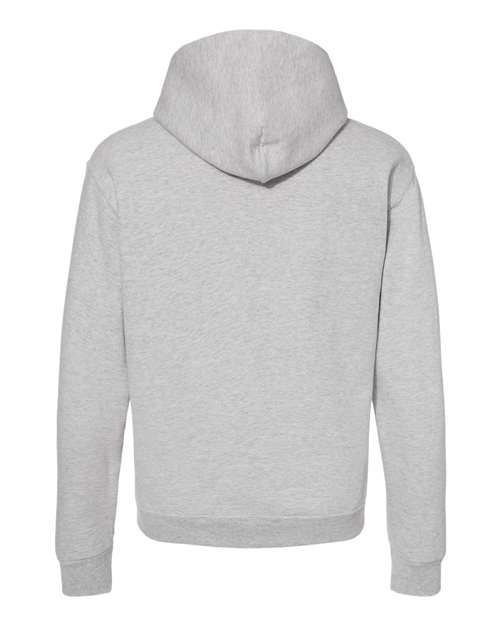 JERZEES NuBlend® Hooded Sweatshirt 996MR Oatmeal Heather Custom Embroidered Business Logo