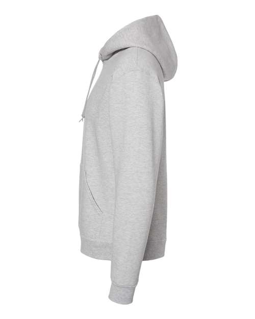 JERZEES NuBlend® Hooded Sweatshirt 996MR Oatmeal Heather Custom Embroidered Business Logo