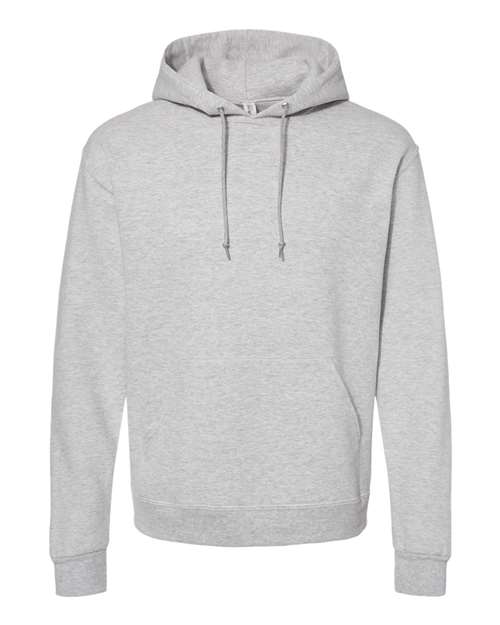 JERZEES NuBlend® Hooded Sweatshirt 996MR Oatmeal Heather Custom Embroidered Business Logo