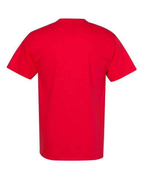 Hanes Beefy-T® T-Shirt 5180 Athletic Red