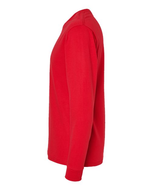 Hanes Essential-T Long Sleeve T-Shirt 5286 Athletic Red