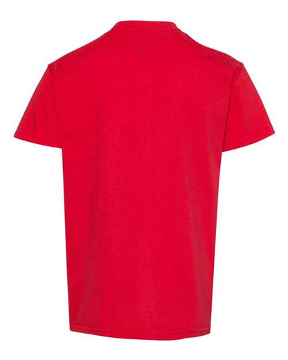 Hanes Essential-T Youth T-Shirt 5480 Athletic Red