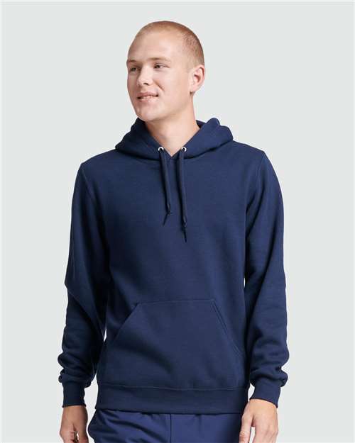 JERZEES Eco™ Premium Blend Ring-Spun Hooded Sweatshirt 700MR Custom Embroidered Business Logo