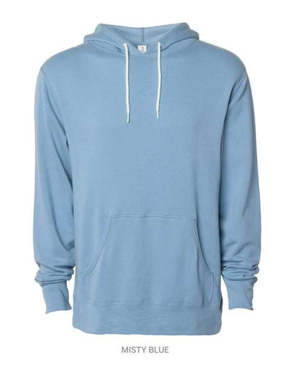 Independent Trading Co. Lightweight Hooded Sweatshirt AFX90UN Custom Embroidered Business Logo