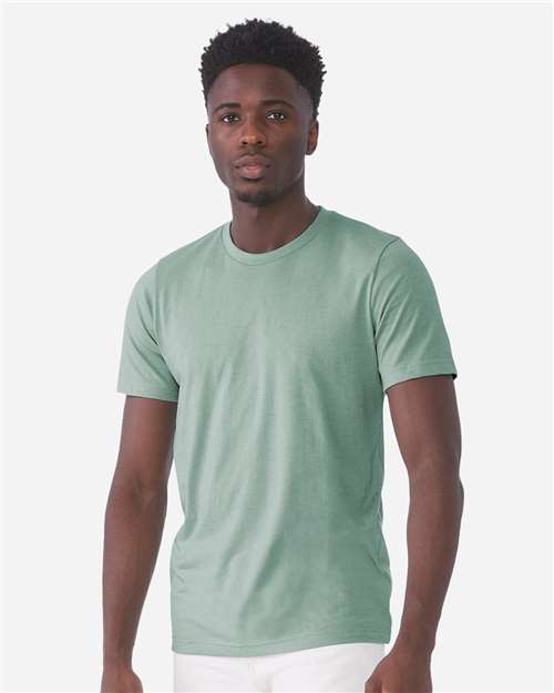 BELLA + CANVAS CVC Jersey Tee 3001CVC Heather Dusty Blue