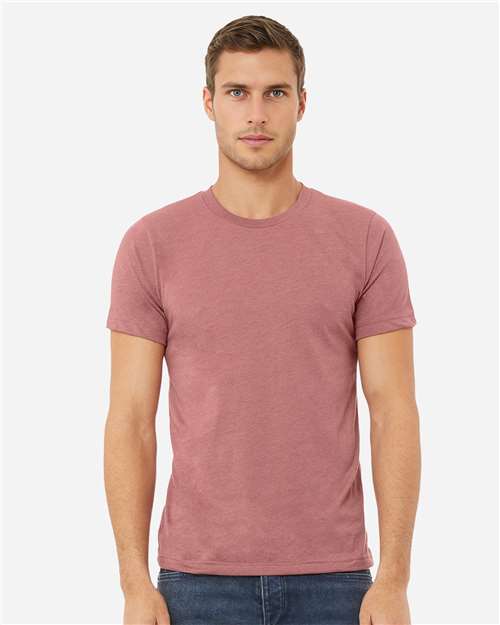 BELLA + CANVAS CVC Jersey Tee 3001CVC Heather Mauve