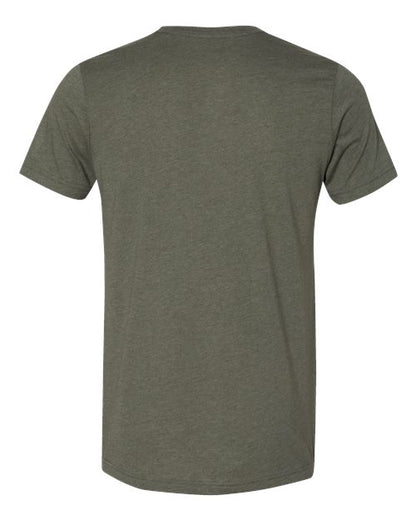 BELLA + CANVAS CVC Jersey Tee 3001CVC Heather Military Green
