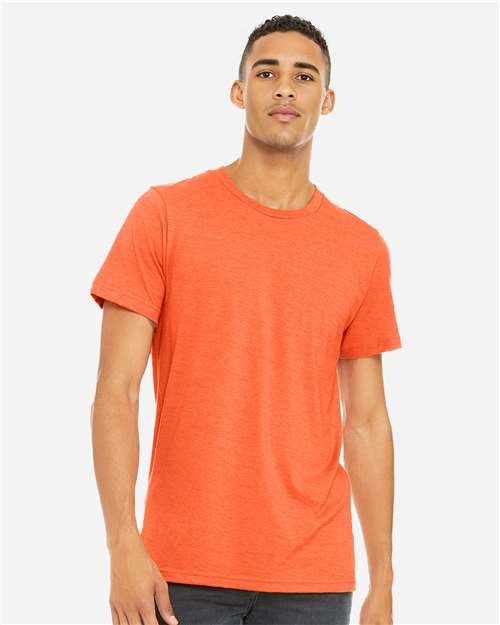BELLA + CANVAS CVC Jersey Tee 3001CVC Heather Orange