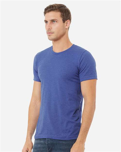 BELLA + CANVAS CVC Jersey Tee 3001CVC Heather True Royal