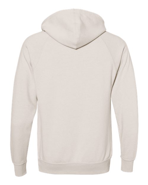 Independent Trading Co. Special Blend Raglan Hooded Sweatshirt PRM33SBP Stone Heather