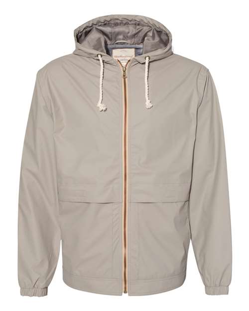 Weatherproof Unisex Vintage Hooded Rain Jacket 193910