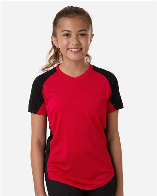 Augusta Sportswear Girls' Cutter Jersey 1523