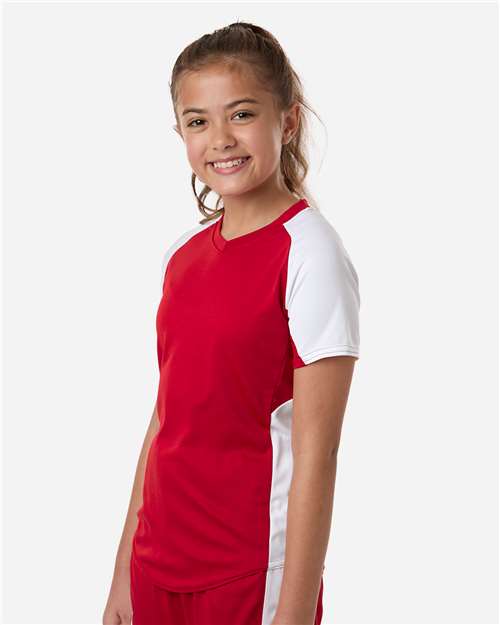 Augusta Sportswear Girls' Cutter Jersey 1523