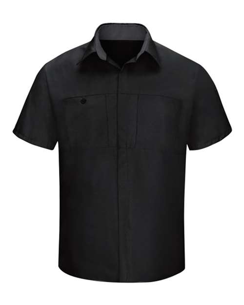 Red Kap Men's Tall Performance Plus Short Sleeve Shirt with Oilblok Technology SY42T