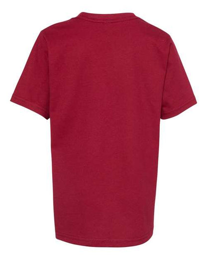 Next Level Youth Cotton T-Shirt 3310 Cardinal