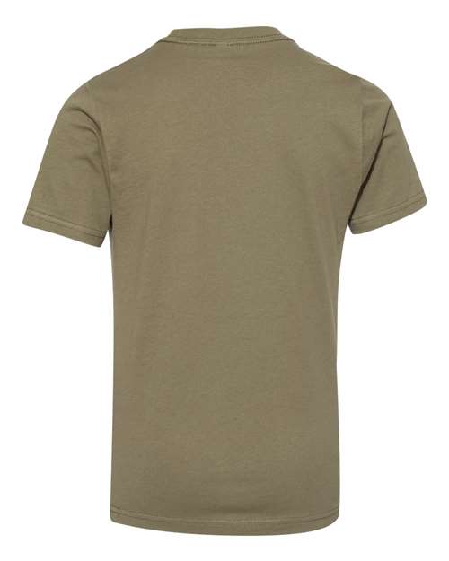 Next Level Youth Cotton T-Shirt 3310 Military Green