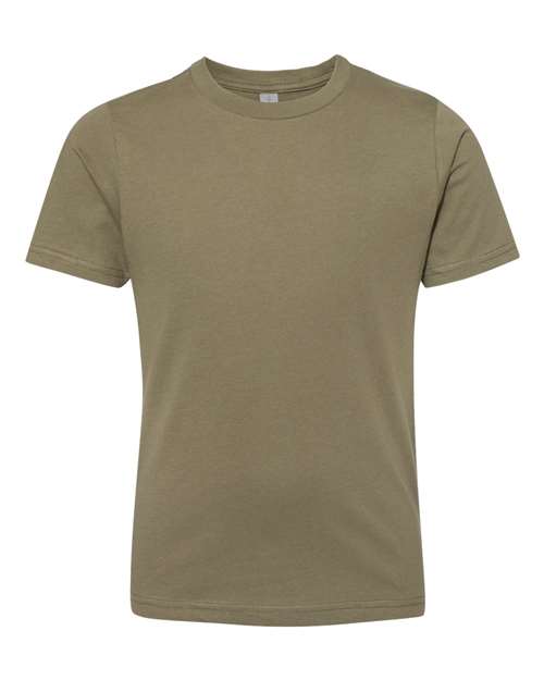 Next Level Youth Cotton T-Shirt 3310 Military Green