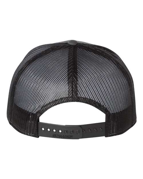 Richardson Seven-Panel Trucker Cap 168 Custom Embroidered Business Logo