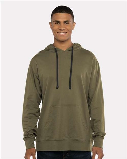 Custom Embroidered  Next Level Laguna Hoodie 9301 Military Green/ Black