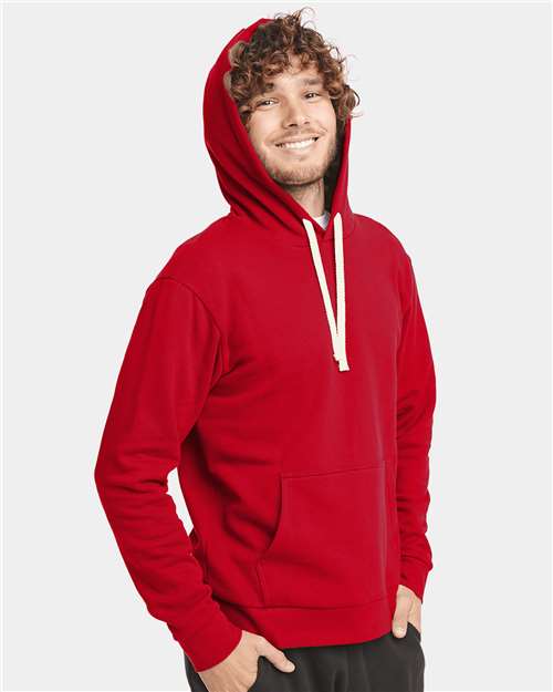 Next Level Santa Barbara Hoodie 9303 Red