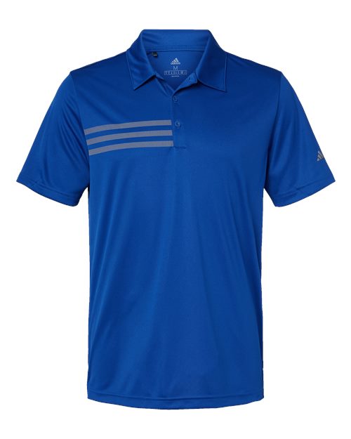 Adidas 3-Stripes Chest Polo A324 Custom Embroidered Business Logo