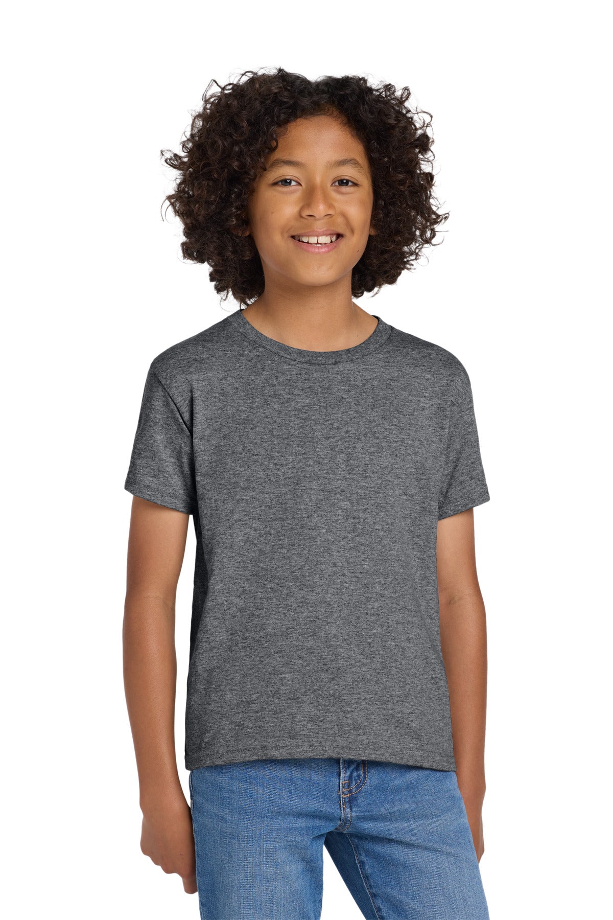 Gildan ®  Youth DryBlend ®  50 Cotton/50 Poly T-Shirt.  8000B