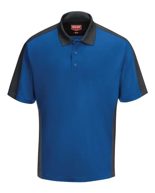Red Kap Men's Performance Knit Two Tone Polo SK54