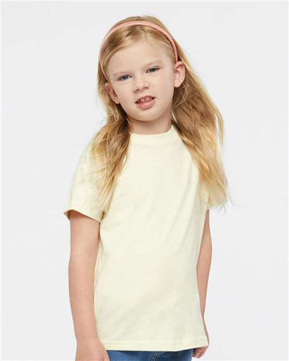 Rabbit Skins Toddler Fine Jersey Tee 3321 Natural