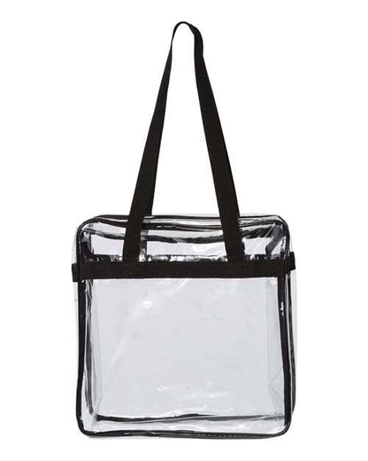 OAD OAD Clear Tote with Zippered Top OAD5005
